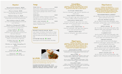 Thai me deals up menu